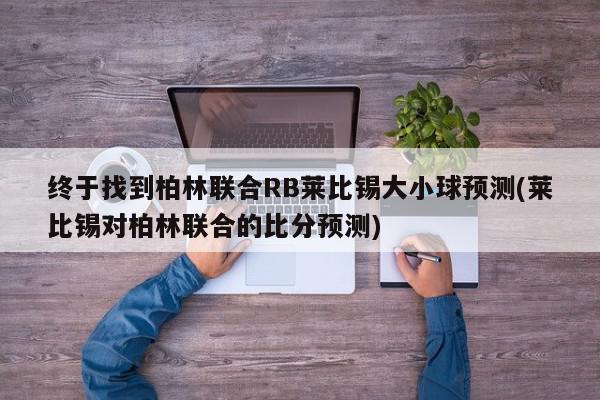 终于找到柏林联合RB莱比锡大小球预测(莱比锡对柏林联合的比分预测)