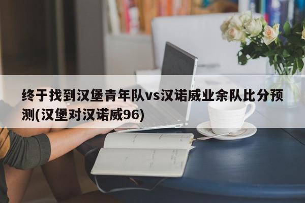 终于找到汉堡青年队vs汉诺威业余队比分预测(汉堡对汉诺威96)